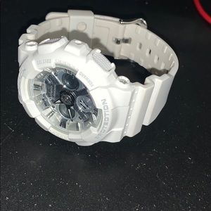 Women’s all white G-shock
